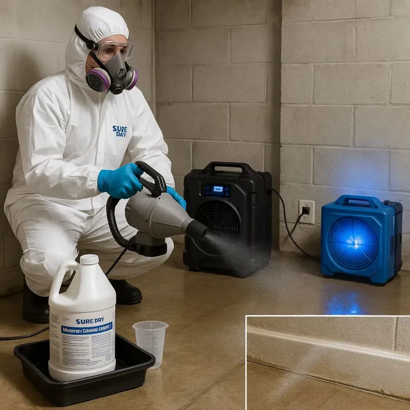 Sanitization and Odor Removal process in Richland, GA