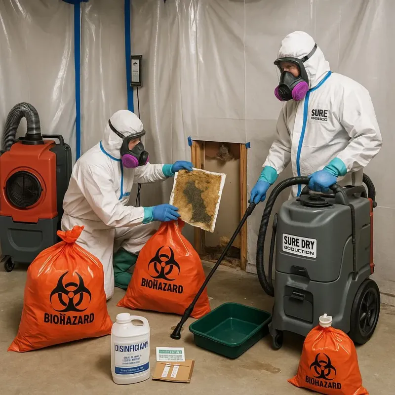 Contaminated Water Handling Protocols process in Richland, GA