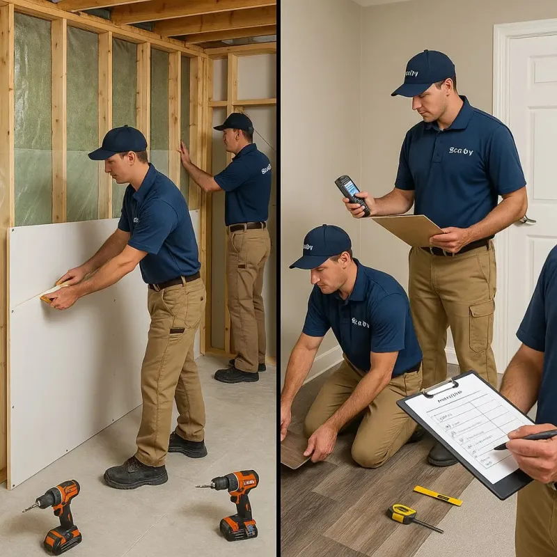 Repairs and Reconstruction process in Richland, GA
